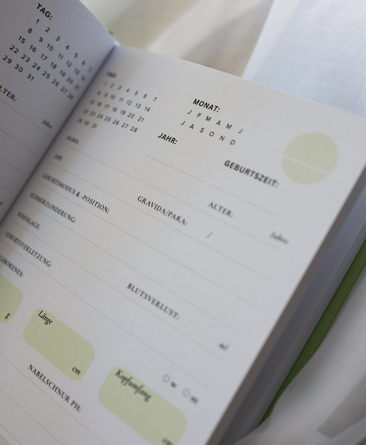 Geburtenbuch Lima